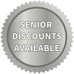 Senior Discount Available